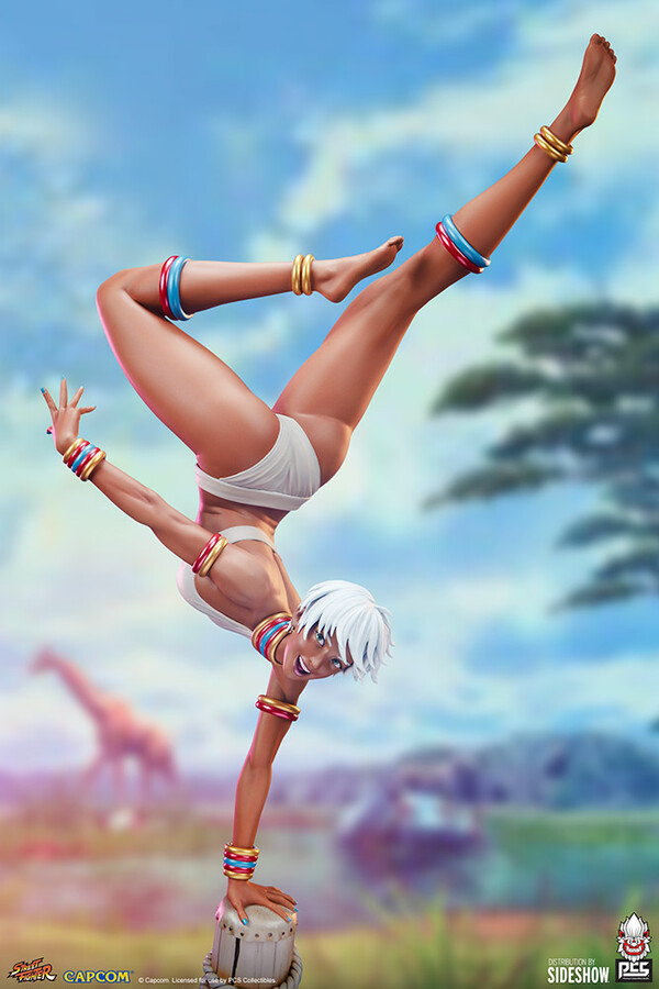 Elena, Ultra Street Fighter IV, Premium Collectibles Studio, Sideshow Collectibles, Pre-Painted, 1/4